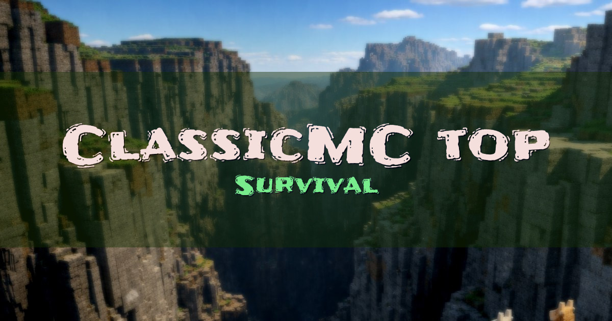 ClassicMC.top Survival Minecraft server