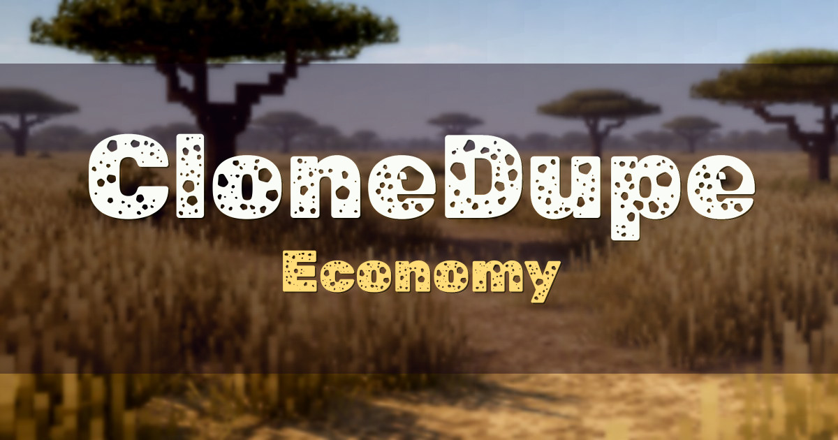 CloneDupe Economy Minecraft server