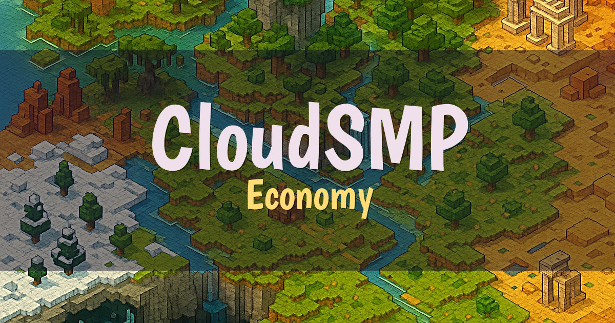CloudSMP Economy Minecraft server