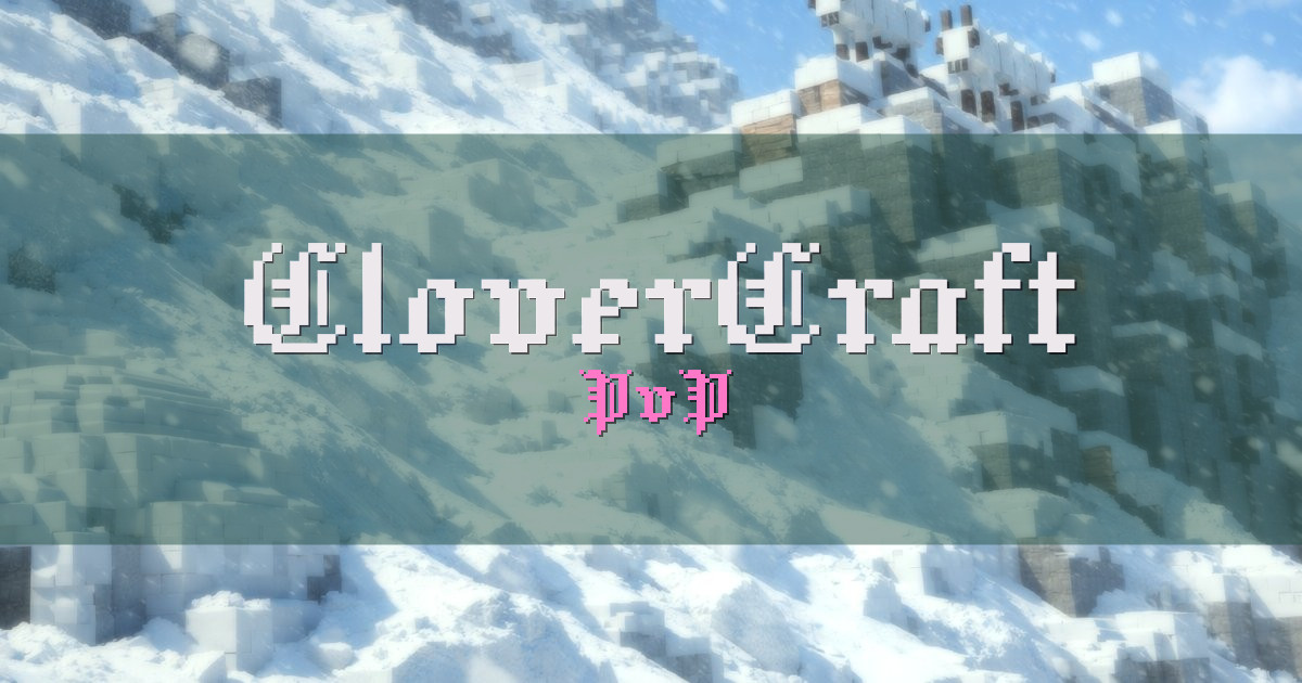 CloverCraft PvP Minecraft server