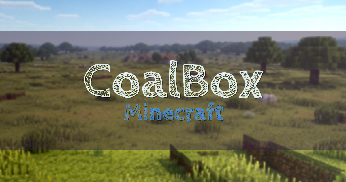 CoalBox Minecraft server