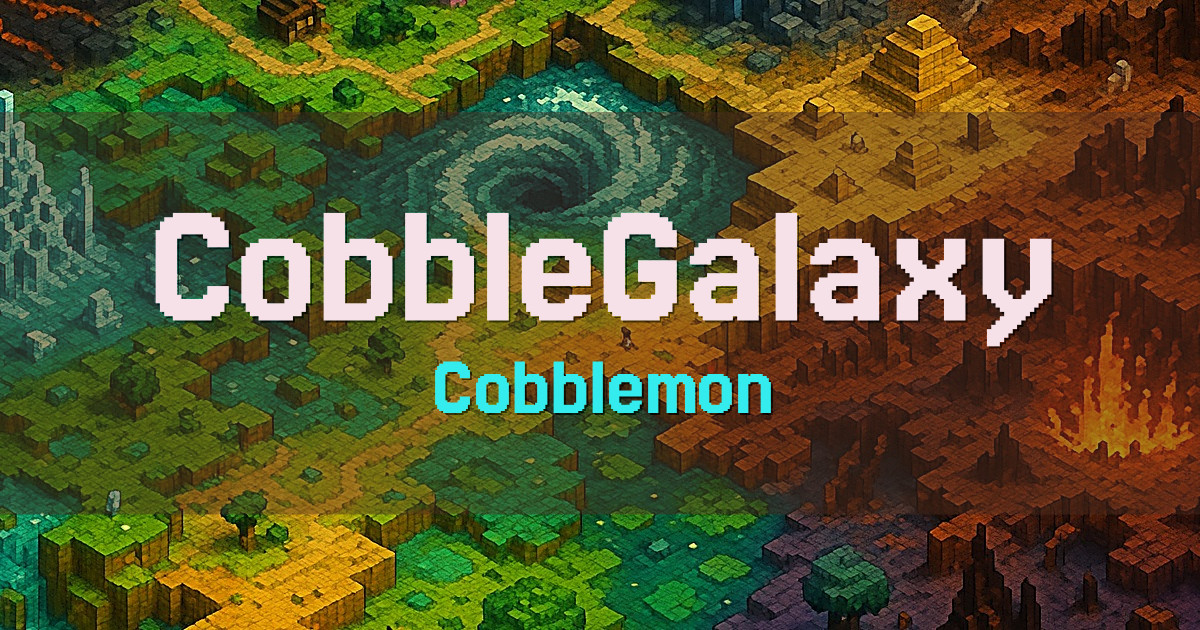 CobbleGalaxy Cobblemon Minecraft server