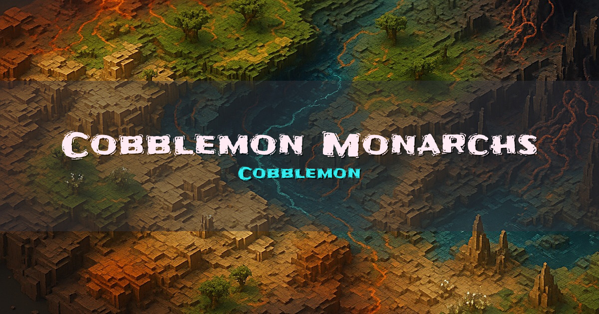 Cobblemon Monarchs Economy Minecraft server