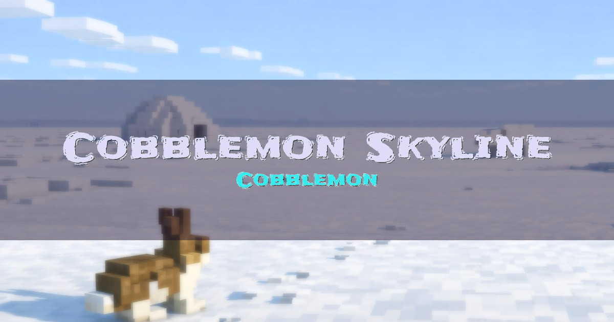 Cobblemon Skyline Economy Minecraft server