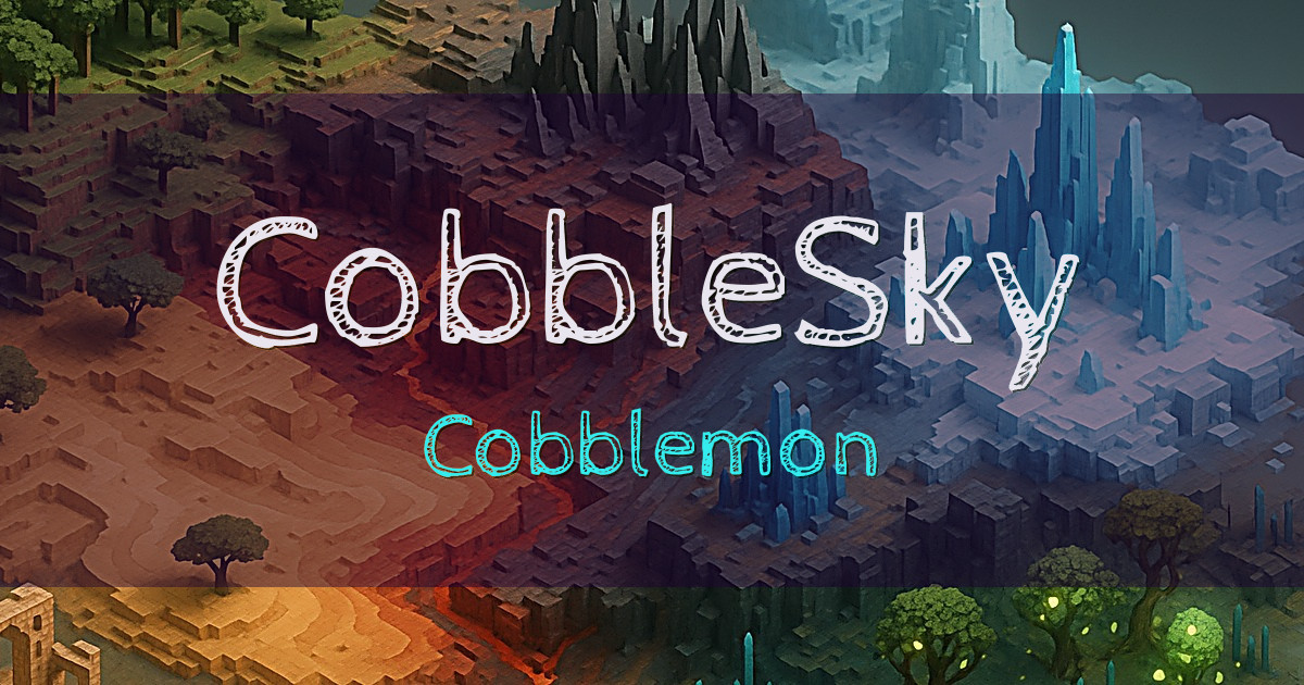 CobbleSky Cobblemon Minecraft server