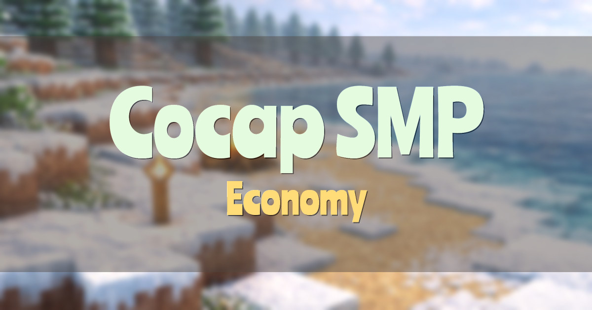 Cocap SMP Economy Minecraft server