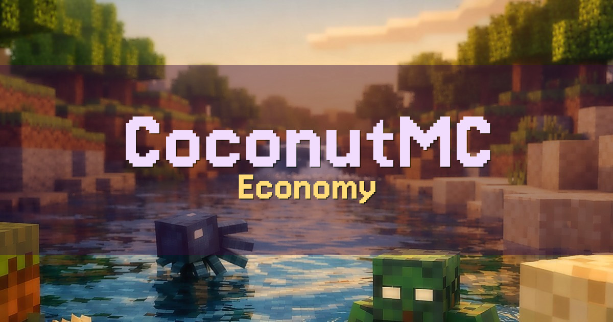 CoconutMC Economy Minecraft server