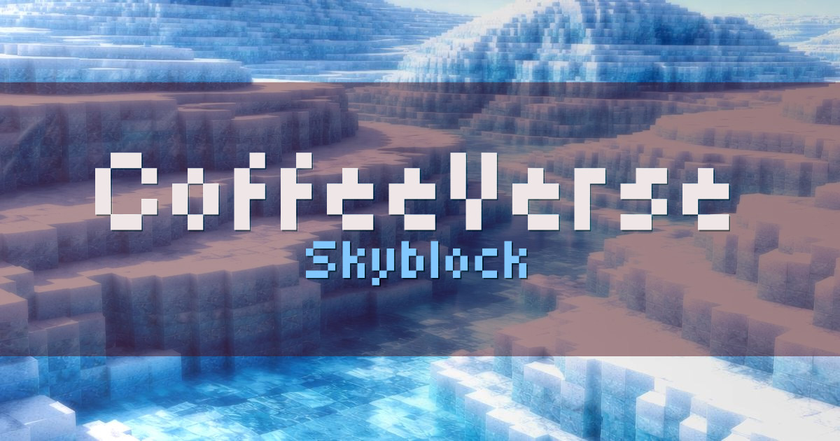 CoffeeVerse Skyblock Minecraft server