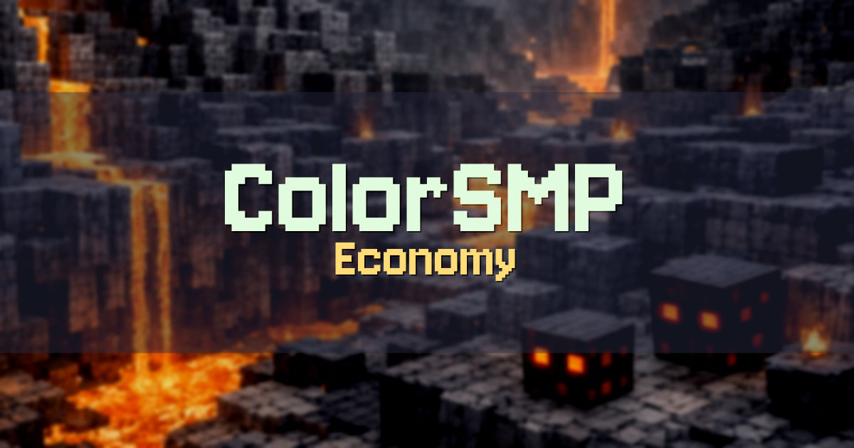ColorSMP Economy Minecraft server