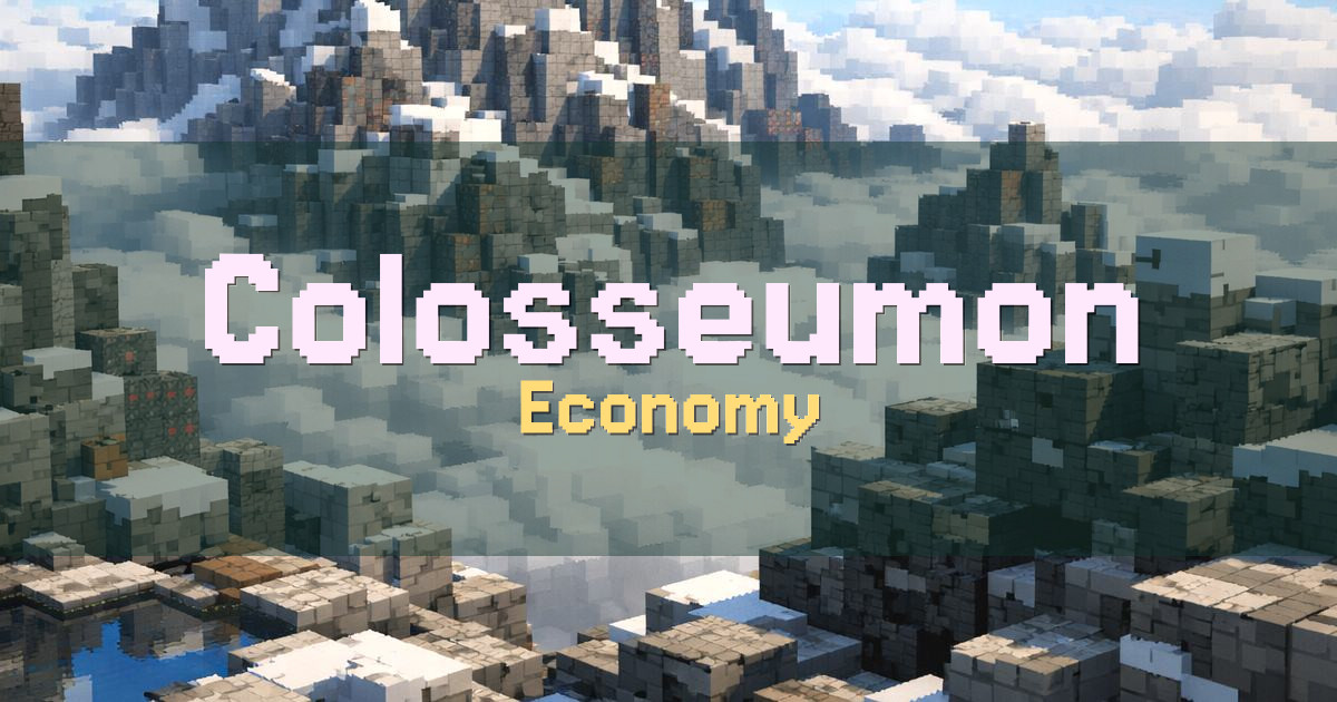 Colosseumon Economy Minecraft server