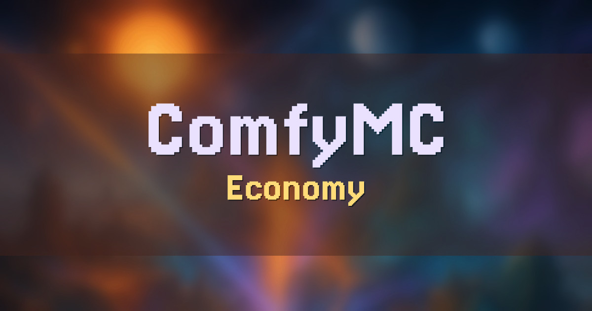ComfyMC Economy Minecraft server