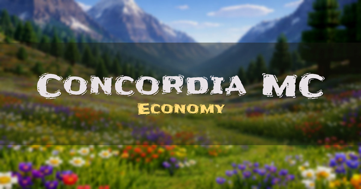 Concordia MC Economy Minecraft server