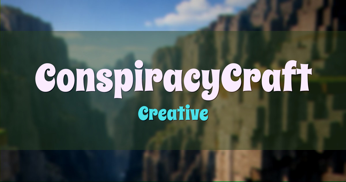 ConspiracyCraft Creative Minecraft server