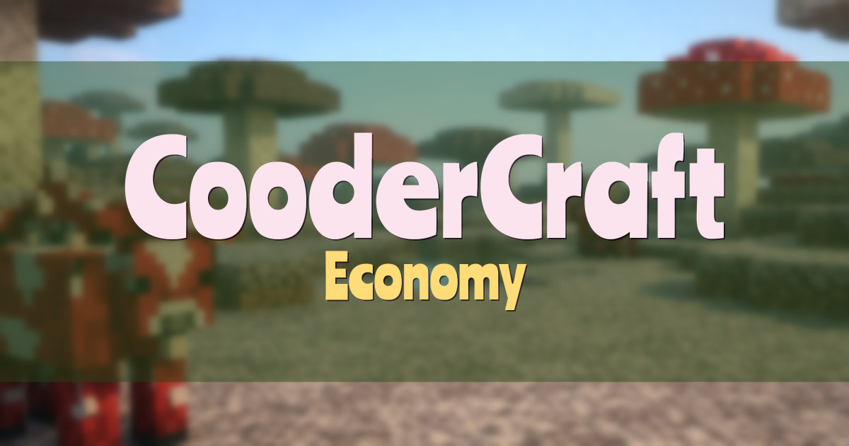 CooderCraft Economy Minecraft server
