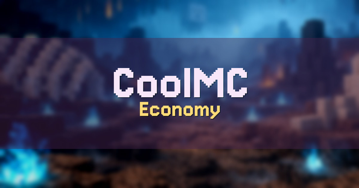 CoolMC Economy Minecraft server