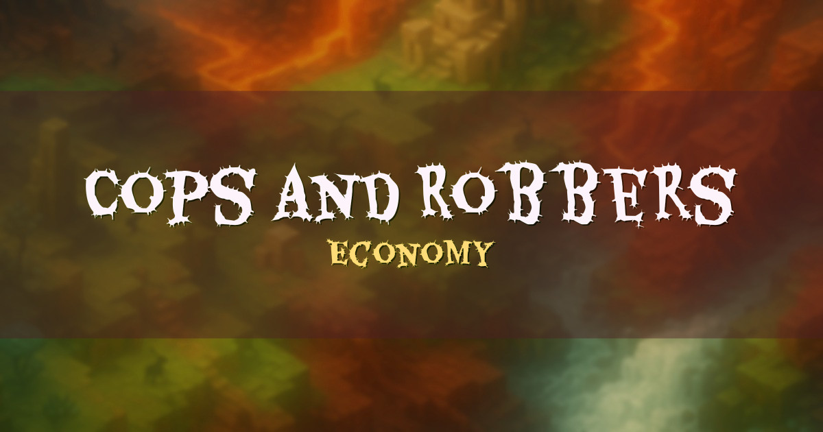 Cops and Robbers Economy Minecraft server