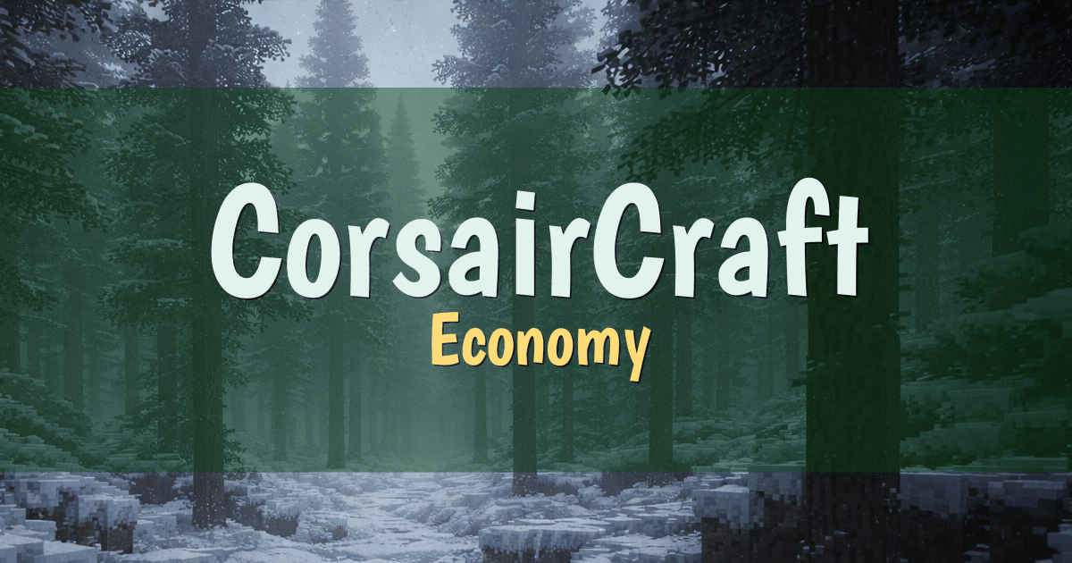 CorsairCraft Economy Minecraft server