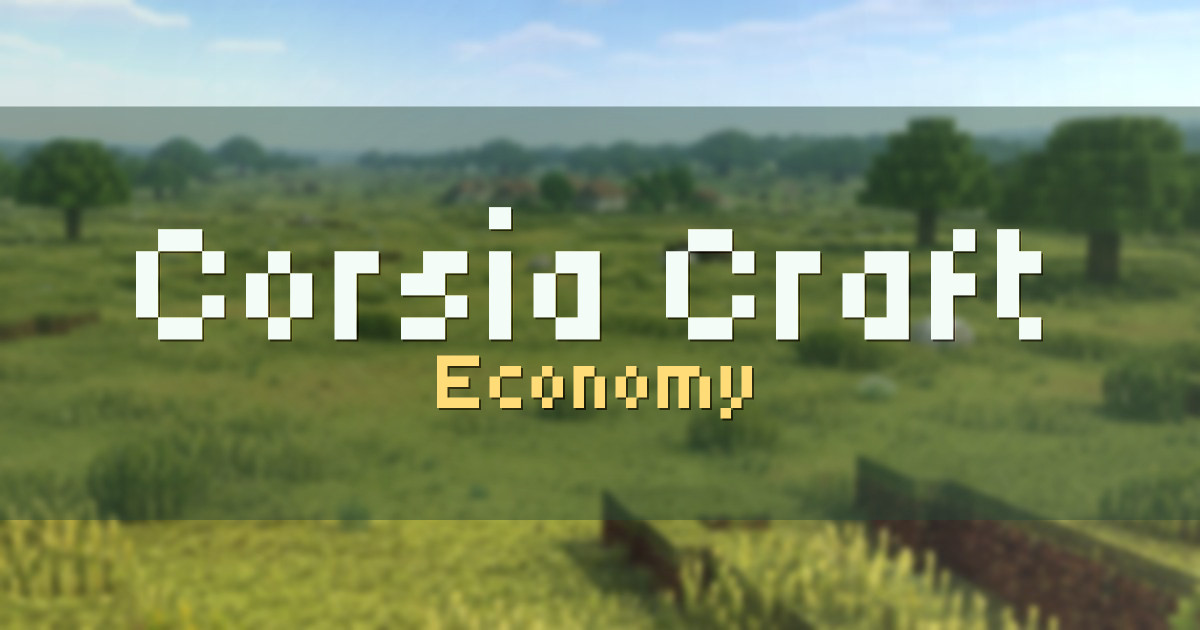 Corsia Craft Economy Minecraft server
