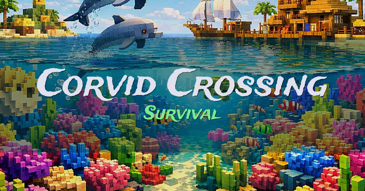 Corvid Crossing Survival Minecraft server