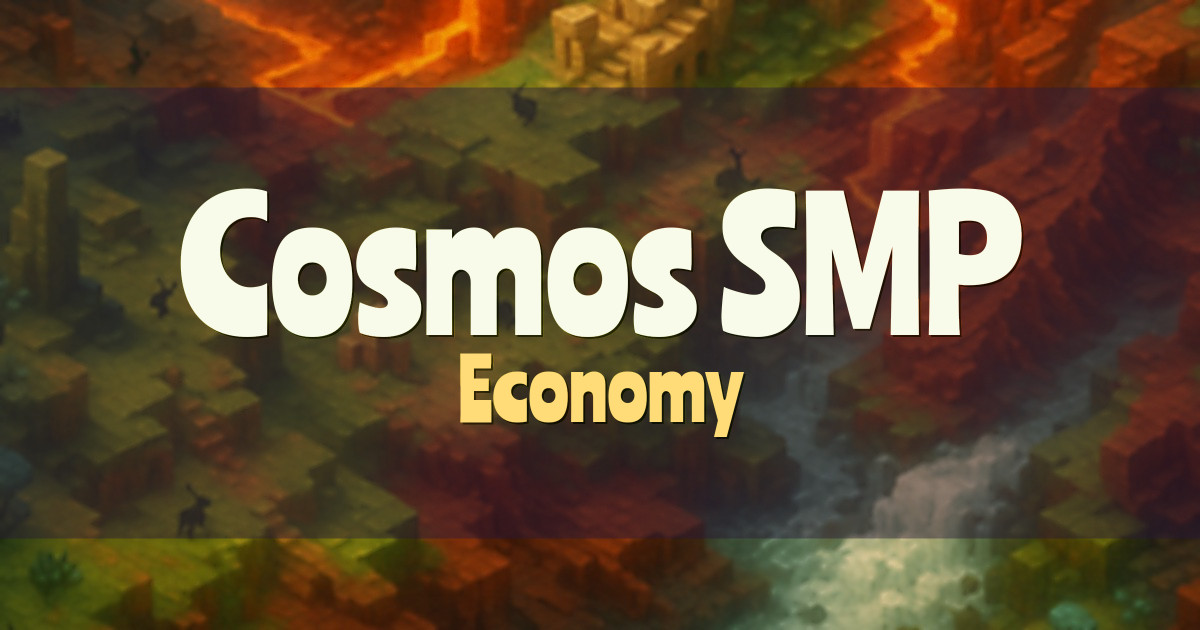 Cosmos SMP Economy Minecraft server