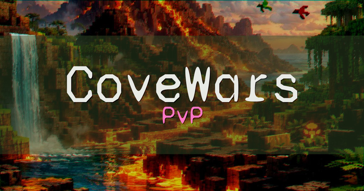 CoveWars PvP Minecraft server