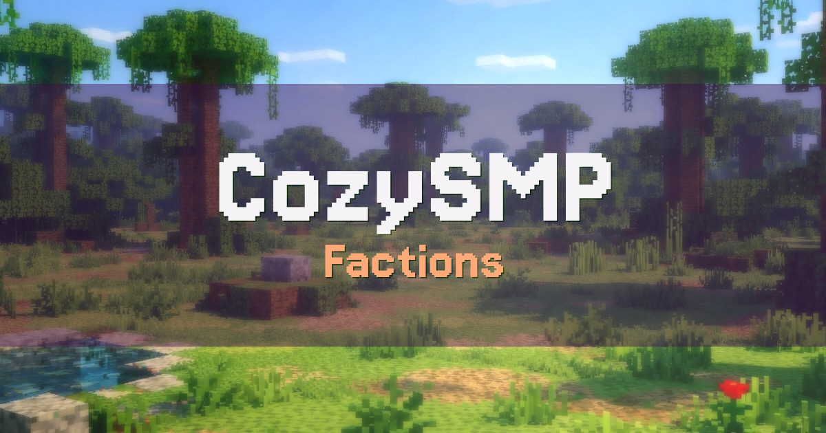CozySMP Factions Minecraft server