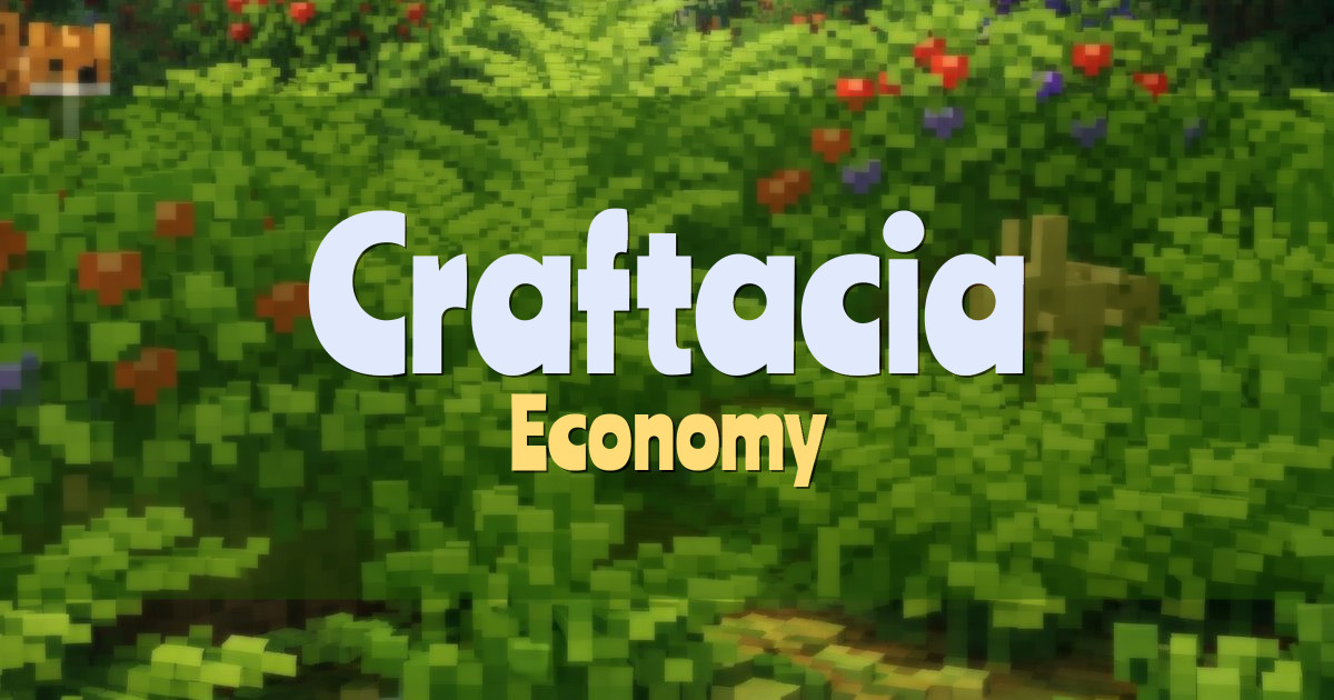 Craftacia Economy Minecraft server