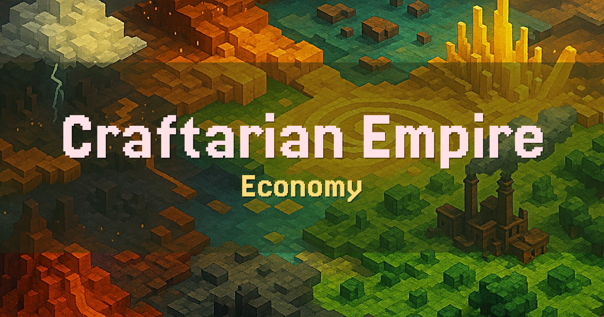 Craftarian Empire Economy Minecraft server