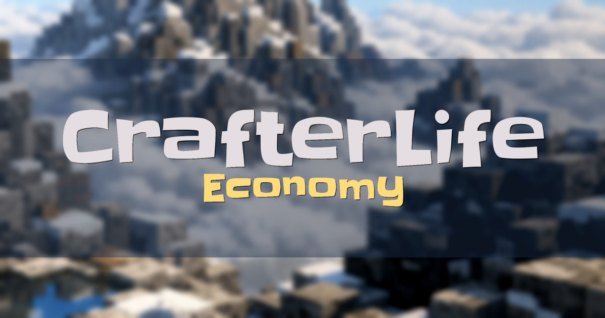 CrafterLife Economy Minecraft server