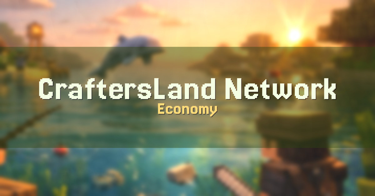 CraftersLand Network Servers US Economy Minecraft server