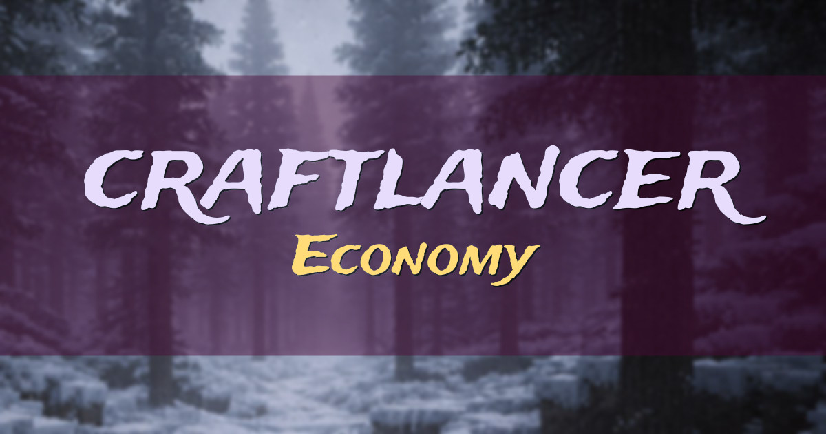 craftlancer Economy Minecraft server