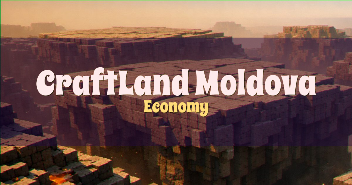 CraftLand Moldova Economy Minecraft server