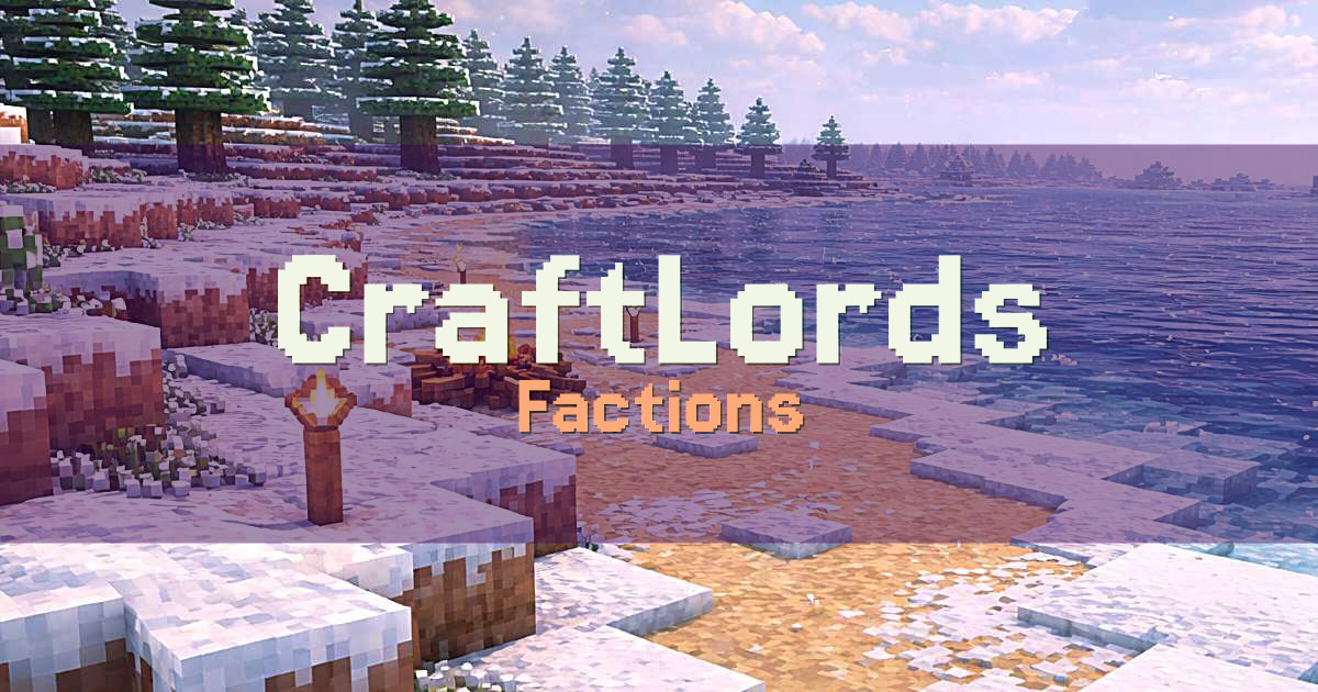CraftLords Factions Minecraft server