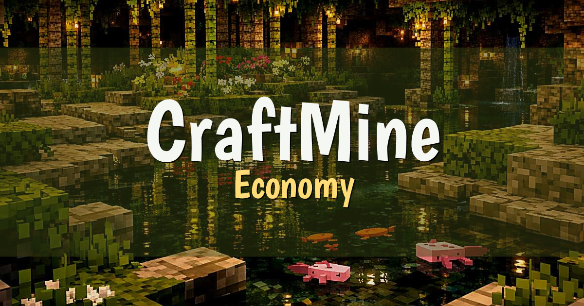 CraftMine Economy Minecraft server