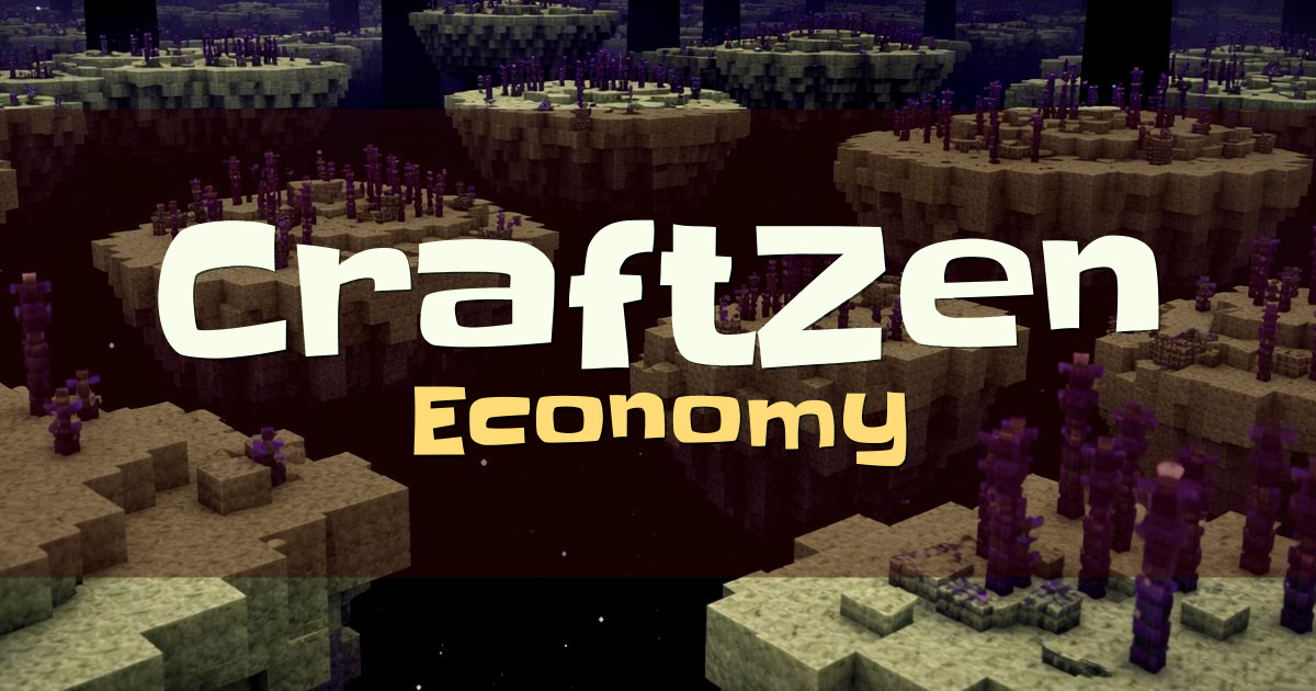 CraftZen Economy Minecraft server