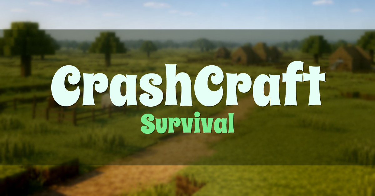 CrashCraft Survival Minecraft server