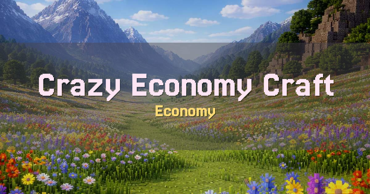 Crazy Economy Craft Prison Minecraft server