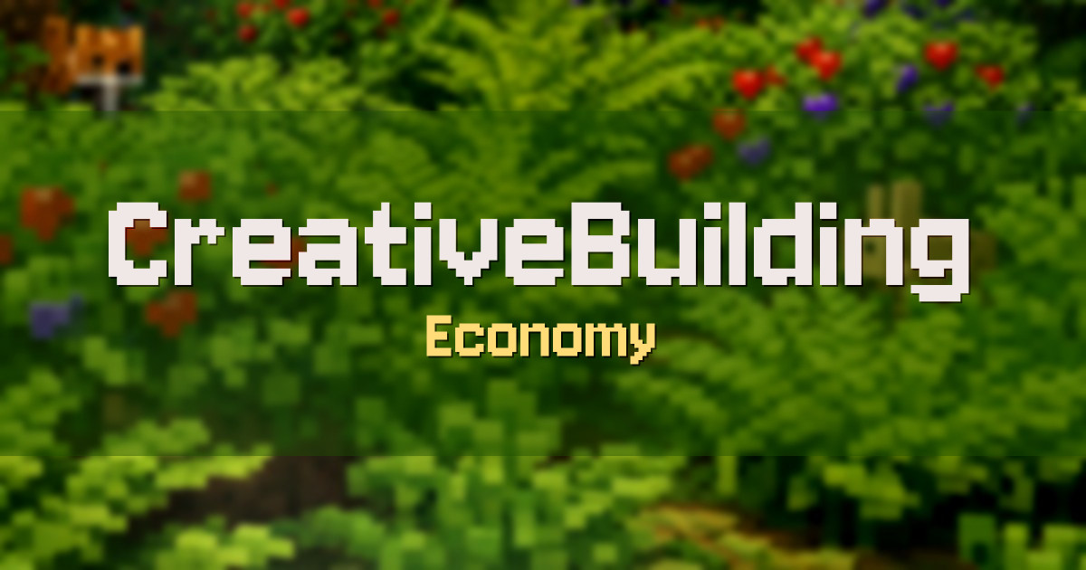 CreativeBuilding | Network Economy Minecraft server