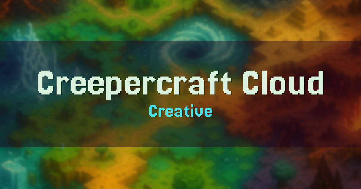 Creepercraft Cloud Creative Minecraft server