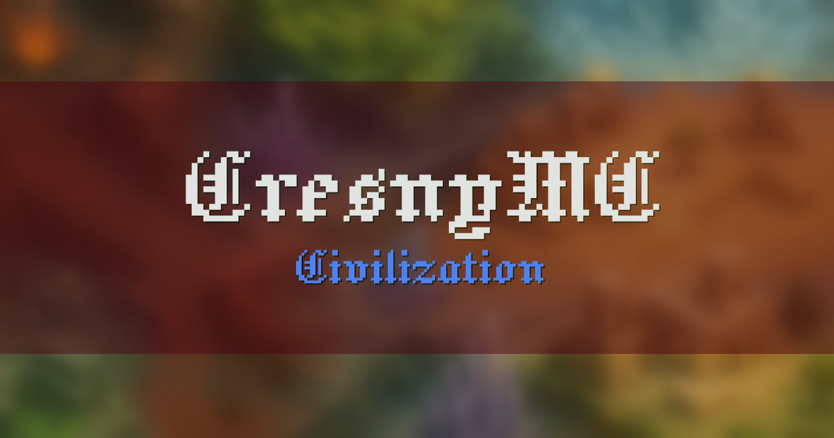 CresnyMC Civilization Minecraft server