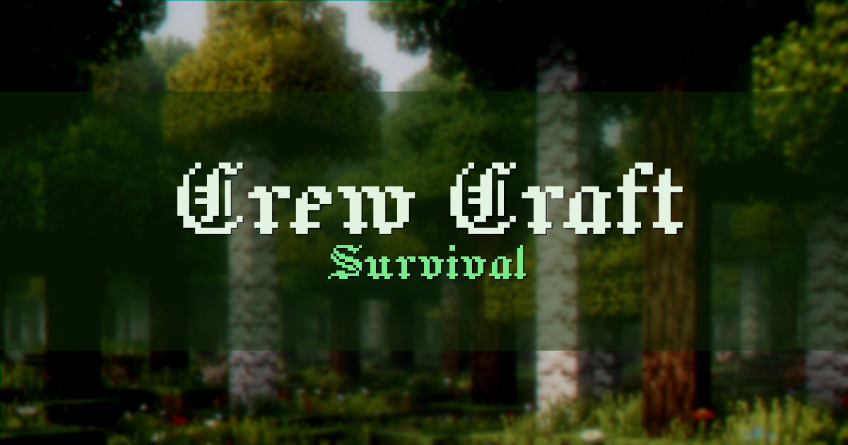 Crew Craft Survival Minecraft server