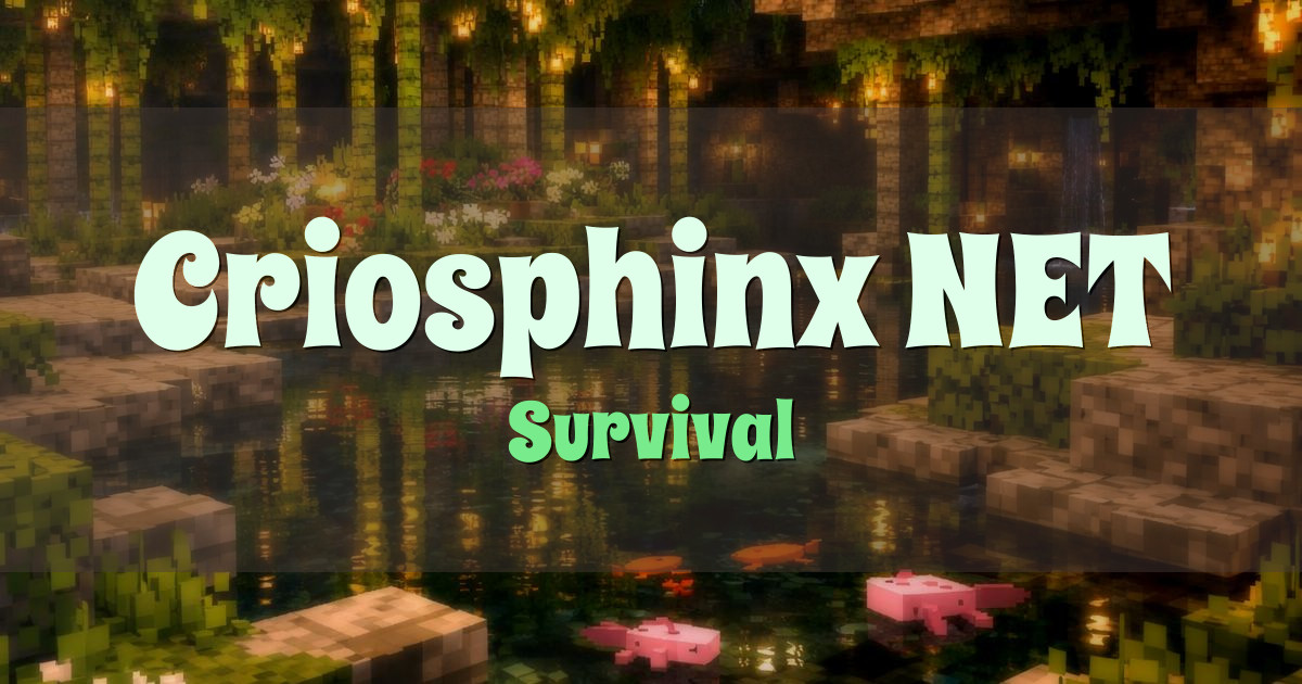 Criosphinx.NET Survival Minecraft server