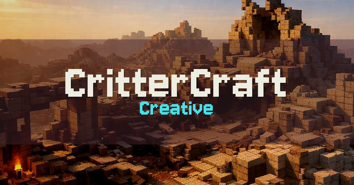 CritterCraft Creative Minecraft server