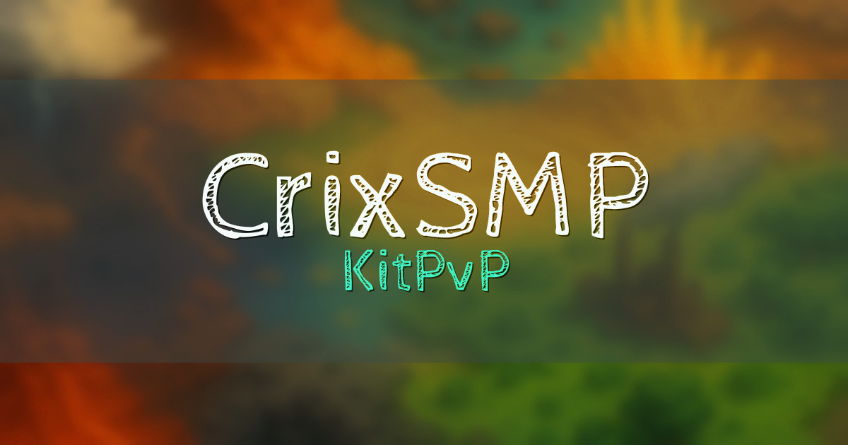 CrixSMP KitPvP Minecraft server