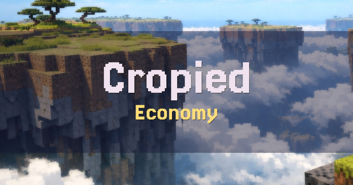 Cropied Economy Minecraft server