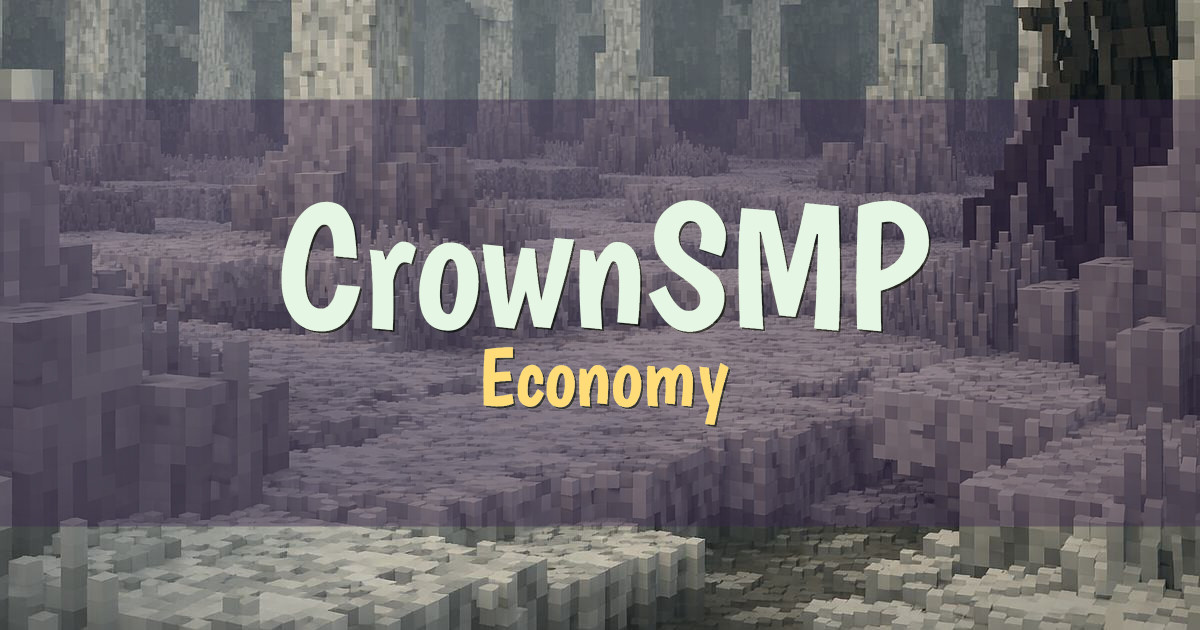 CrownSMP Economy Minecraft server