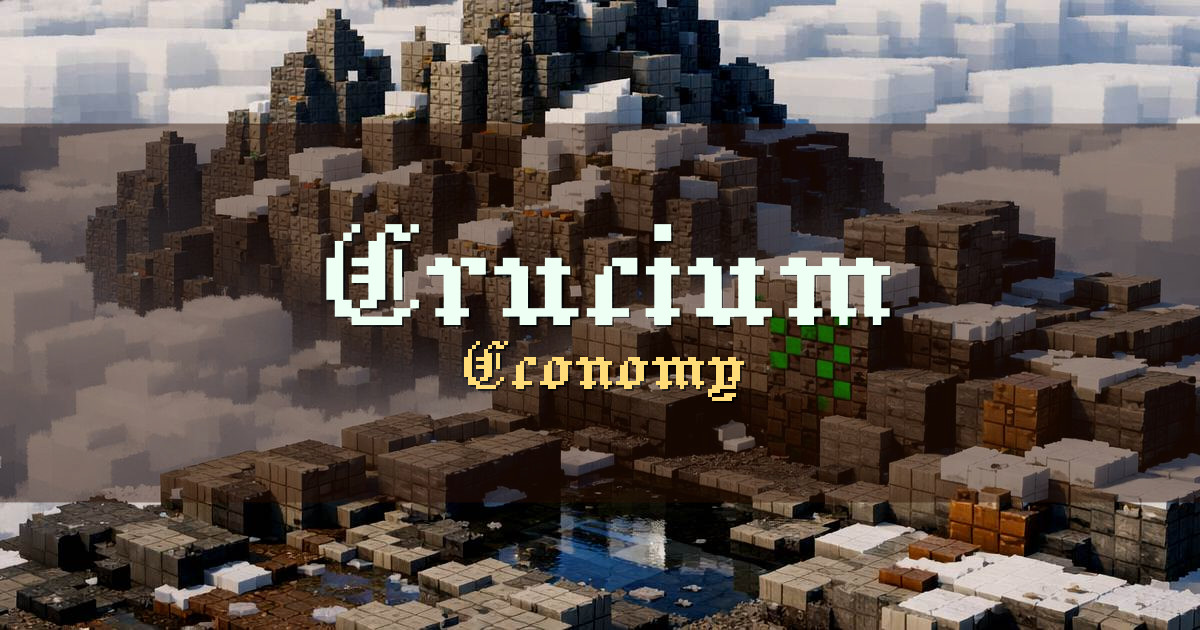 Crucium Economy Minecraft server