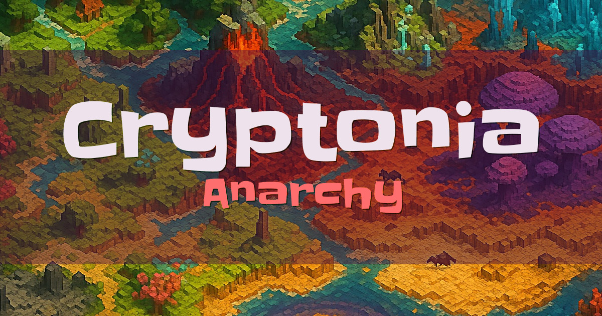 Cryptonia Anarchy Minecraft server