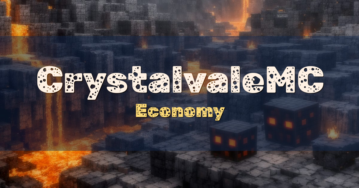 CrystalvaleMC Economy Minecraft server