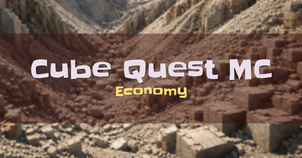 Cube Quest MC Economy Minecraft server